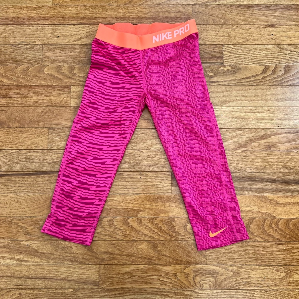 Girls Nine Pro Cropped Leggings